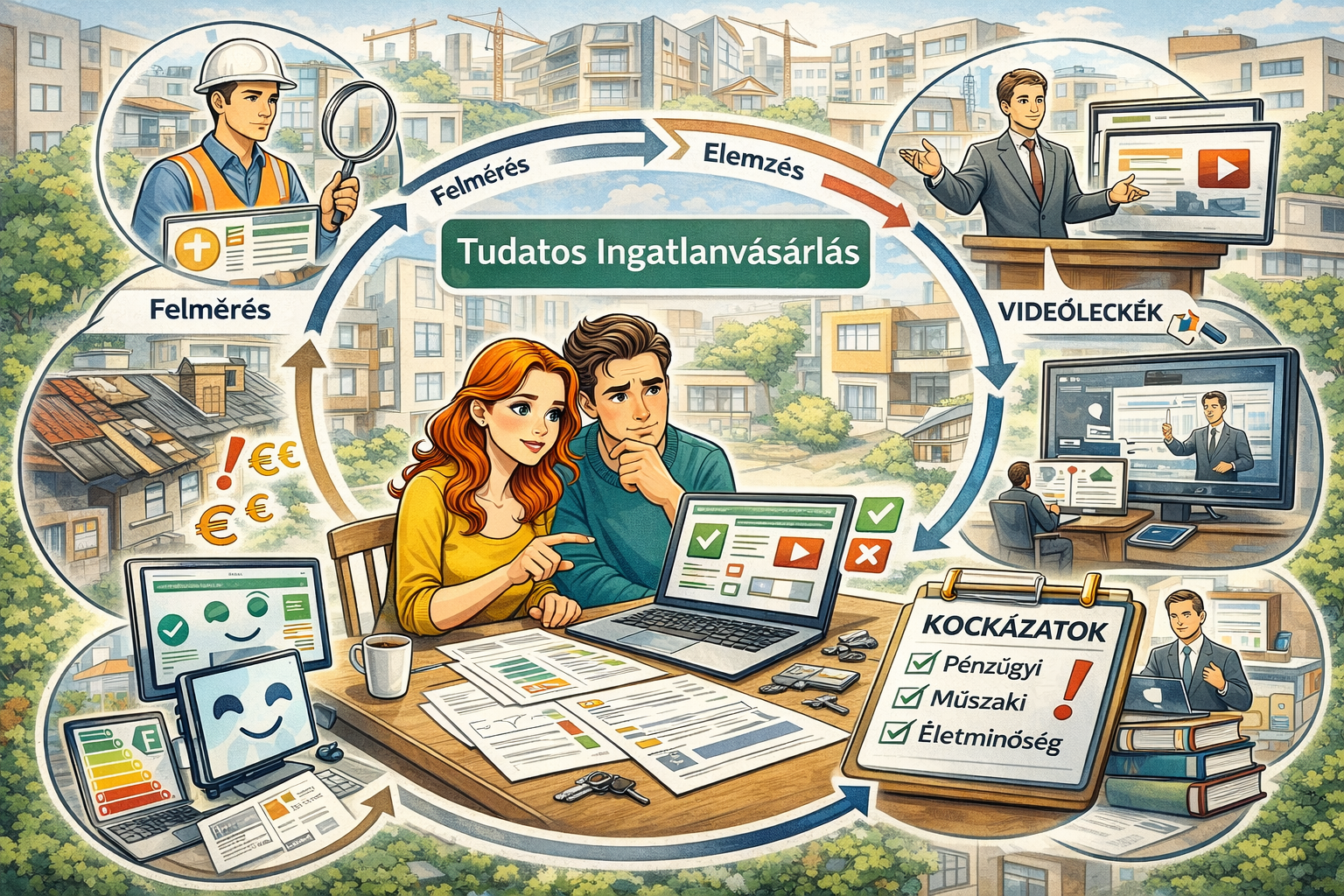 Hogyan használd a Tudatos Ingatlanvásárlás rendszerét?